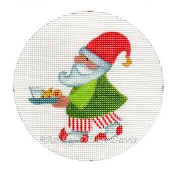 Santa Cookie Break