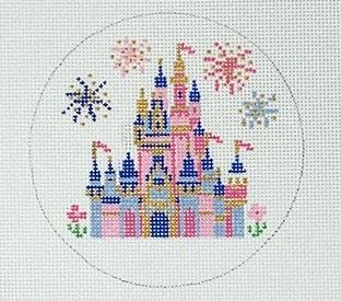Spring Castle w/Flowers
