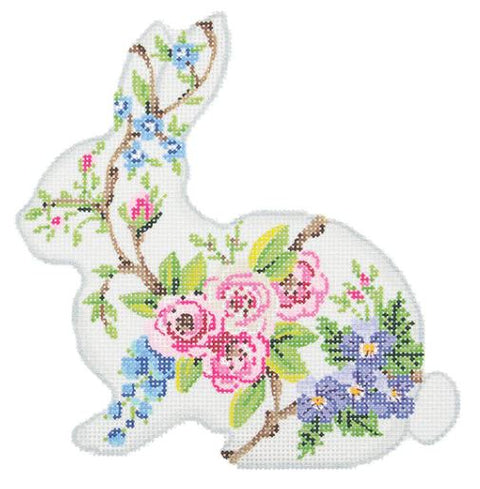 Floral Patterned Bunny