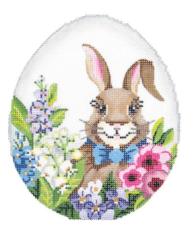 Hare in Easter Garden
