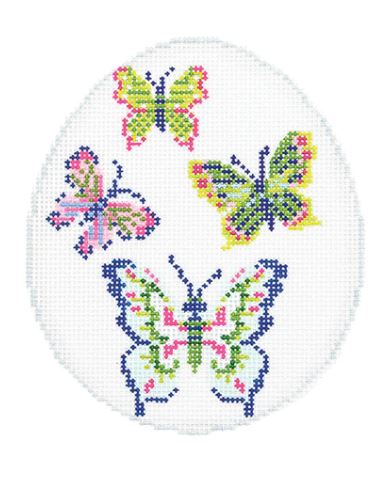 Butterfly Patterned Egg