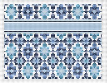 Portuguese Tiles Clutch - Blue
