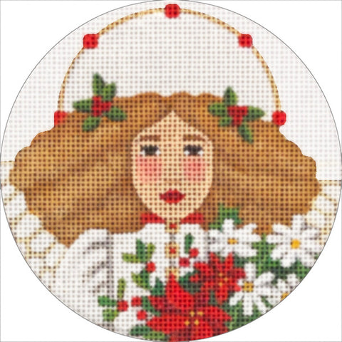 Bouquet Angel Ornament