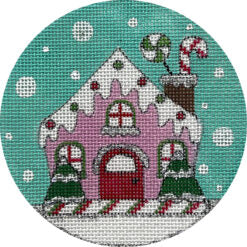 Pink Gingerbread House
