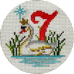 Seven Swans a Swimming
