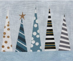 Blue Christmas Trees