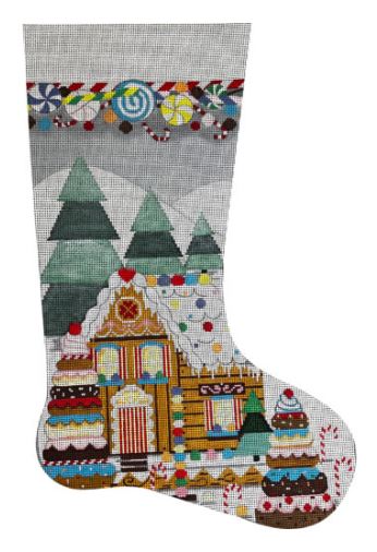 Gingerbread House Stocking