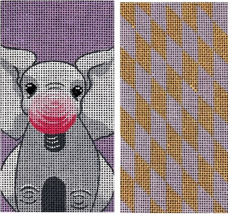 Elephant w/Gum Eyeglass Case