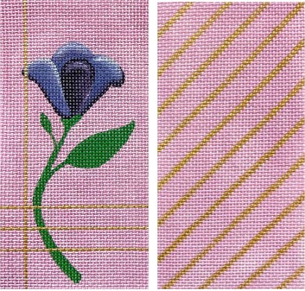 Purple Flower w/Gum Eyeglass Case
