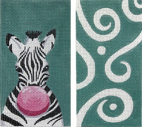 Zebra w/Gum Eyeglass Case