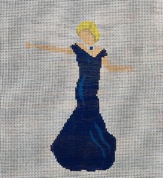 Diana in Travolta Dress