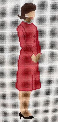 Jackie in Red