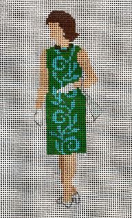 Jackie in Green/Blue