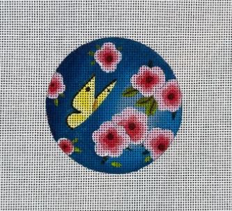 Butterfly w/Cherry Blossoms