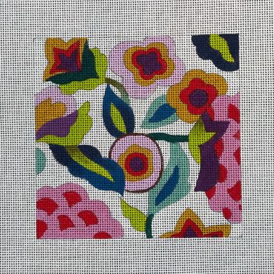 Pink Circle Floral