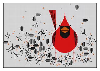 Cardinal Close up