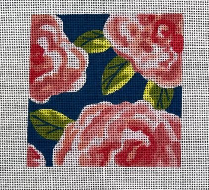 Peonies in Turquoise