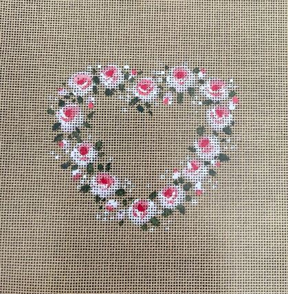 Flower Heart Wreath