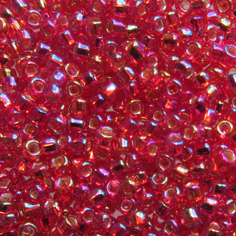 638 Rainbow Red - Sundance Beads Size 11