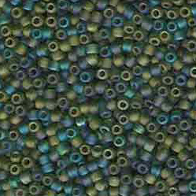 F298  Frosted Cactus Green - Sundance Beads Size 11