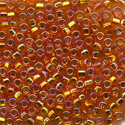637 Orange Rainbow - Sundance Beads Size 11