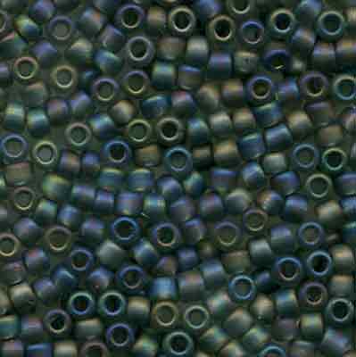 F297 Multi Blue Haze - Sundance Beads Size 11