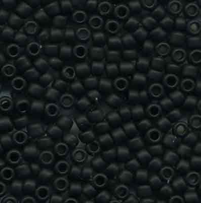 F401 Matte Black - Sundance Beads Size 11