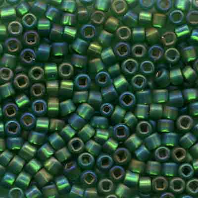 F646 Frosted Green - Sundance Beads Size 14