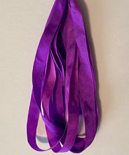 Dinky Dyes 7mm Silk Ribbon 255 Purple Pansy