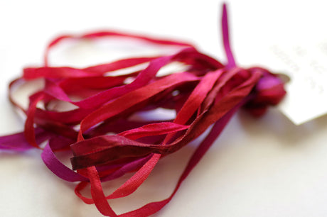 042 Berry Spritz - Silken Ribbons 4 mm