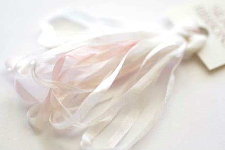 034 A Bride's Blush - Silken Ribbons 4 mm