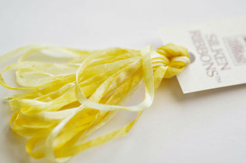 010 Lemon Souffle - Silken Ribbons 4 mm