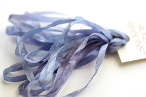 022 Periwinkle - Silken Ribbons 4 mm