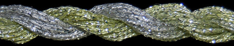910813 Frog Prince - Braid #12 Overdyed Metallic
