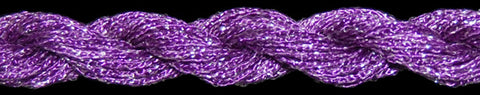 41129 Plum Merlot - Braid #4 Overdyed Metallic