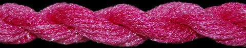 910991 Bermuda Pink - Braid #12 Overdyed Metallic