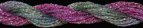 411311 Summer Flowers - Braid #4 Overdyed Metallic