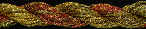 91148 Romanian Forest - Braid #12 Overdyed Metallic