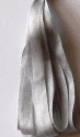 Dinky Dyes 4mm Silk Ribbon 190 Silver