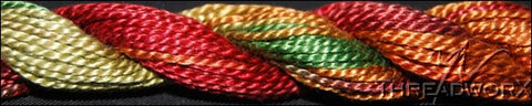 51044 Chili Peppers - Pearl Cotton #5 Overdyed