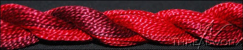 51089 Bleeding Hearts - Pearl Cotton #5 Overdyed