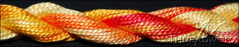 51107 Wild Fires - Pearl Cotton #5 Overdyed
