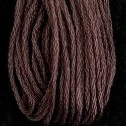 VAS12172 Rich Brown Medium - Valdani Threads - 6 ply skeins