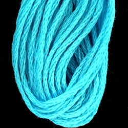 VAS1293 Bright Turquoise - Valdani Threads - 6 ply skeins