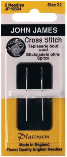 John James Platinum Tapestry Needles (size 22)