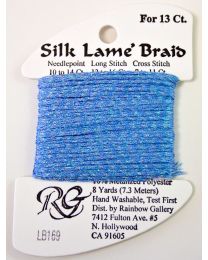 Rainbow Gallery - Silk Lame Braid 13
