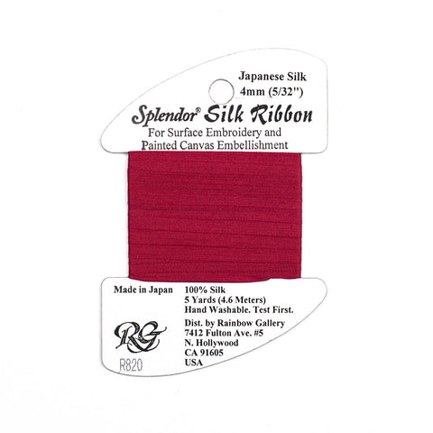 Rainbow Gallery - Splendor Silk Ribbon 2mm
