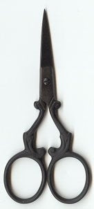 Tamsco Fleur Matt Black Embroidery Scissors