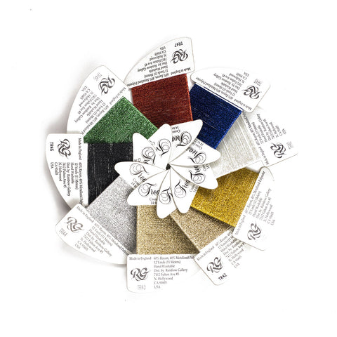 Rainbow Gallery - Treasure Braid (8) - White Pearl and Shimmer