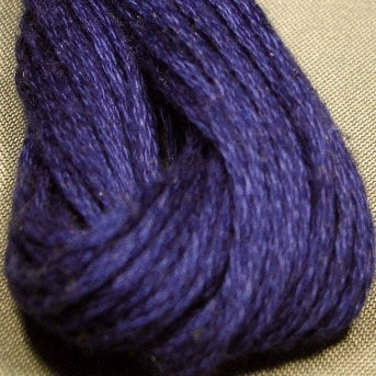 VAS12105 Luminous Rich Navy - Valdani Threads - 6 ply skeins